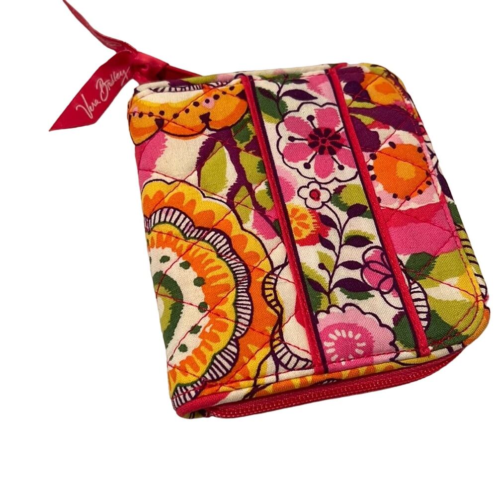 Vera Bradley wallet in Clementine